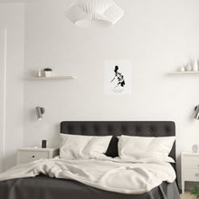 Load image into Gallery viewer, Minimalist Philippines Map Poster - Black