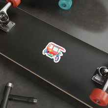 Load image into Gallery viewer, Tricycle - White Vinyl Stickers