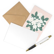 Load image into Gallery viewer, Sampaguita Thank You Cards - Flat cards (7 pcs)
