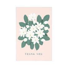 Load image into Gallery viewer, Sampaguita Thank You Cards - Flat cards (7 pcs)