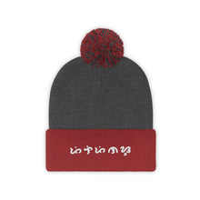 Load image into Gallery viewer, Baybayin Pilipinas - Pom Pom Beanie