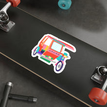 Load image into Gallery viewer, Tricycle - White Vinyl Stickers