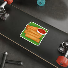 Load image into Gallery viewer, Lumpia - White Vinyl Stickers
