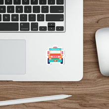 Load image into Gallery viewer, Jeepney Philippines - White Vinyl Stickers
