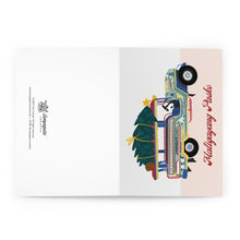 Load image into Gallery viewer, Sampaguita Jeepney, Maligayang Pasko - 6x9 Greeting Cards (5 Pack)
