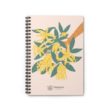 Load image into Gallery viewer, Ylang-ylang - Spiral Notebook Ruled Line
