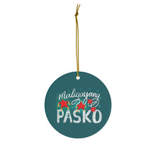 Load image into Gallery viewer, Maligayang Pasko - Ceramic Ornament
