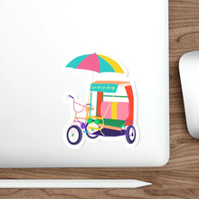 Load image into Gallery viewer, Trisikad - White Vinyl Stickers
